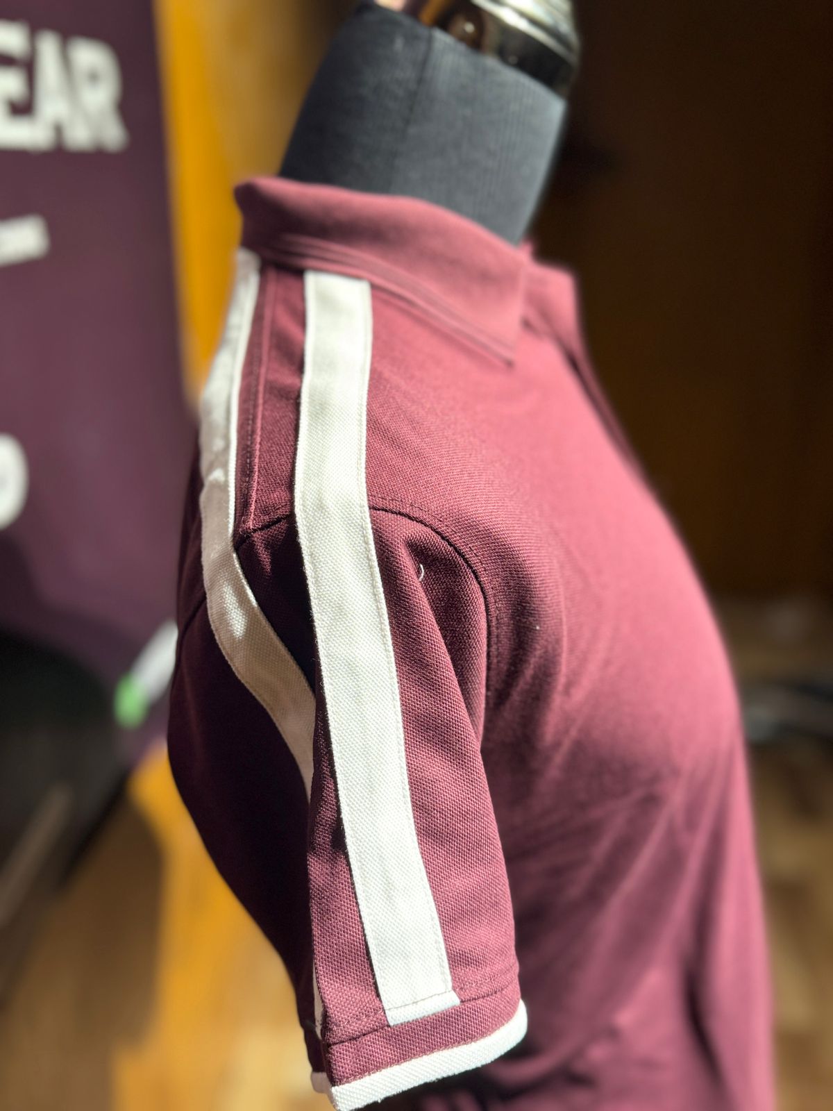 GIORDANO MAROON COLOR POLOS