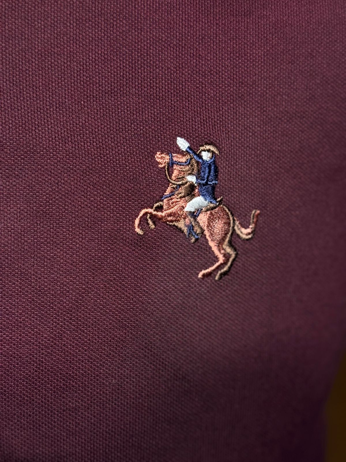 GIORDANO MAROON COLOR POLOS