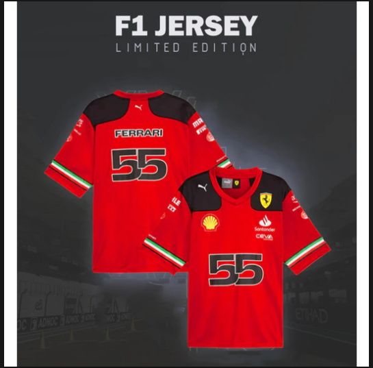 F1 JERSEY RED - 55