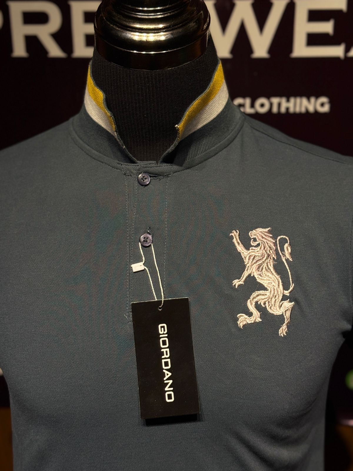 GIORDANO NAVY BLUE POLOS