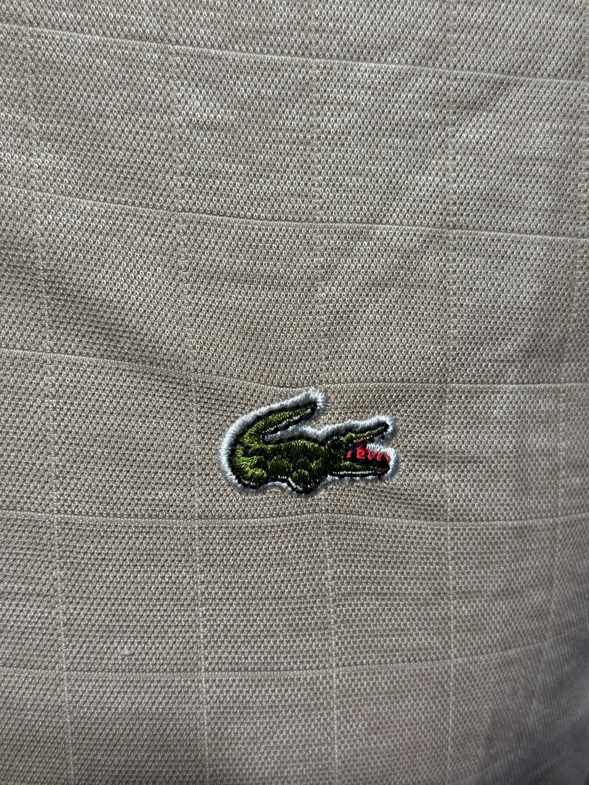 LACOSTE BEIGE COLOR POLOS